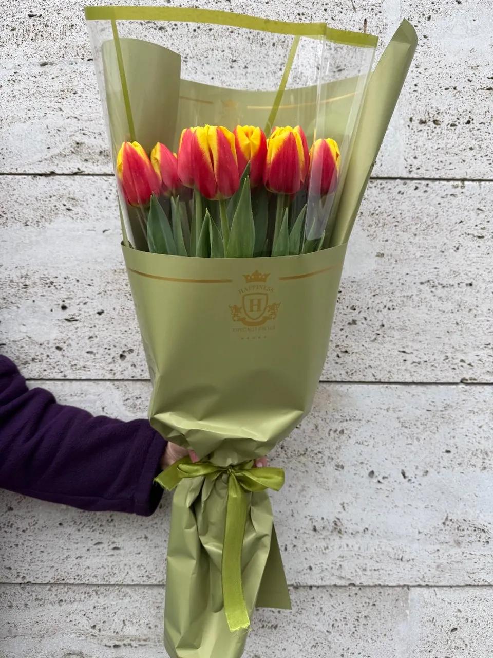 Orange Spring Tulips | ծաղիկներ, ծաղկեպսակներ, բույսեր Երևան