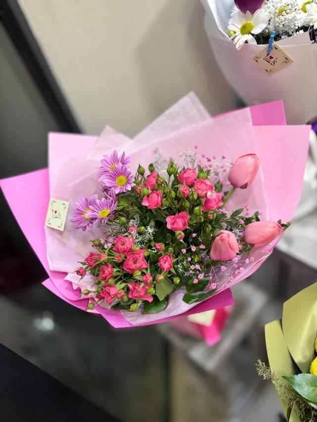 Pink bouquet | ծաղիկներ, ծաղկեպսակներ, բույսեր - առաքում Երևան