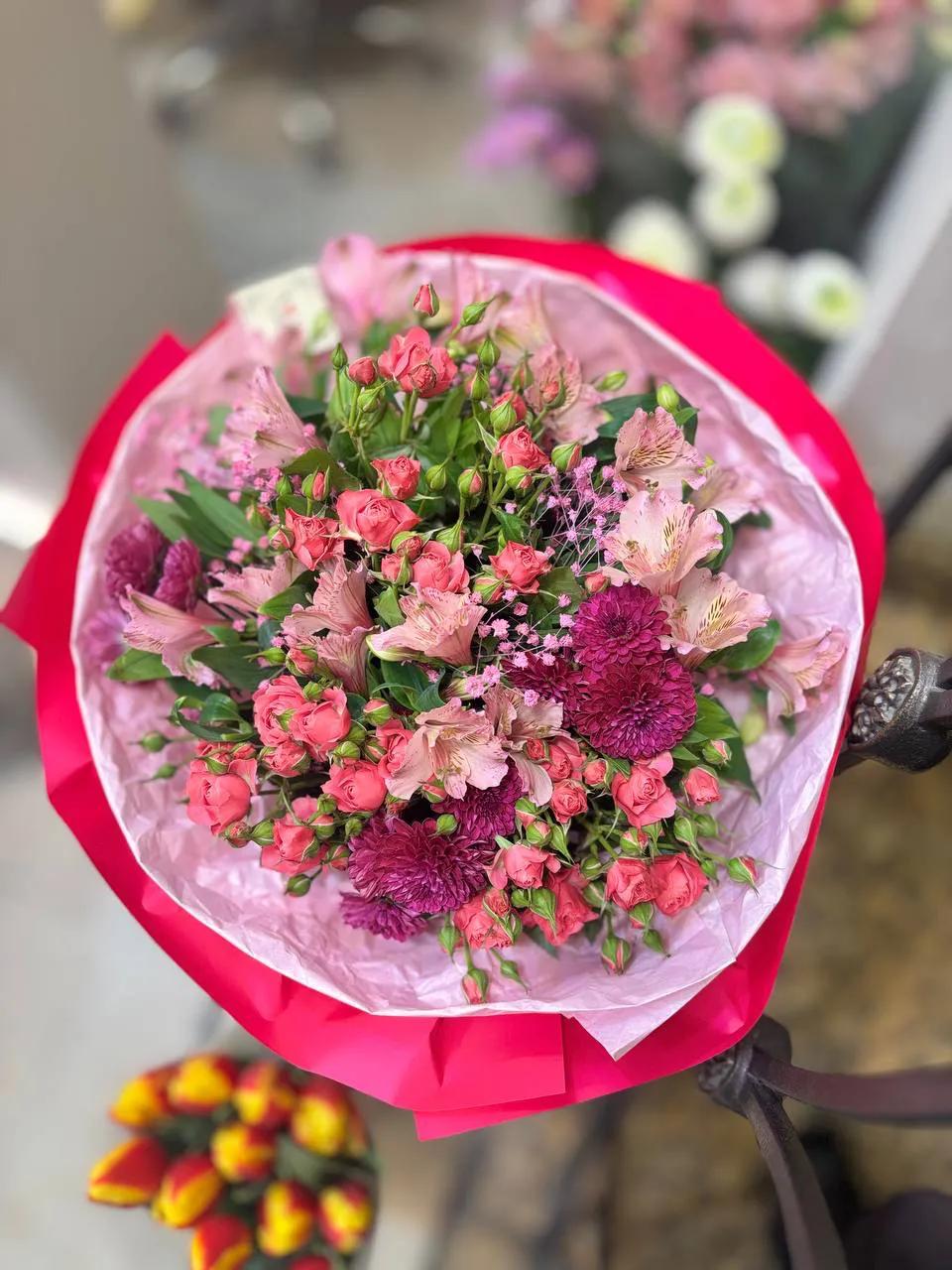Розовый букет | ծաղիկներ, ծաղկեպսակներ, բույսեր Երևան