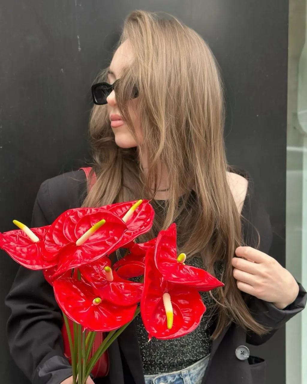 Fiery Anthuriums | ծաղիկներ, ծաղկեպսակներ, բույսեր Երևան