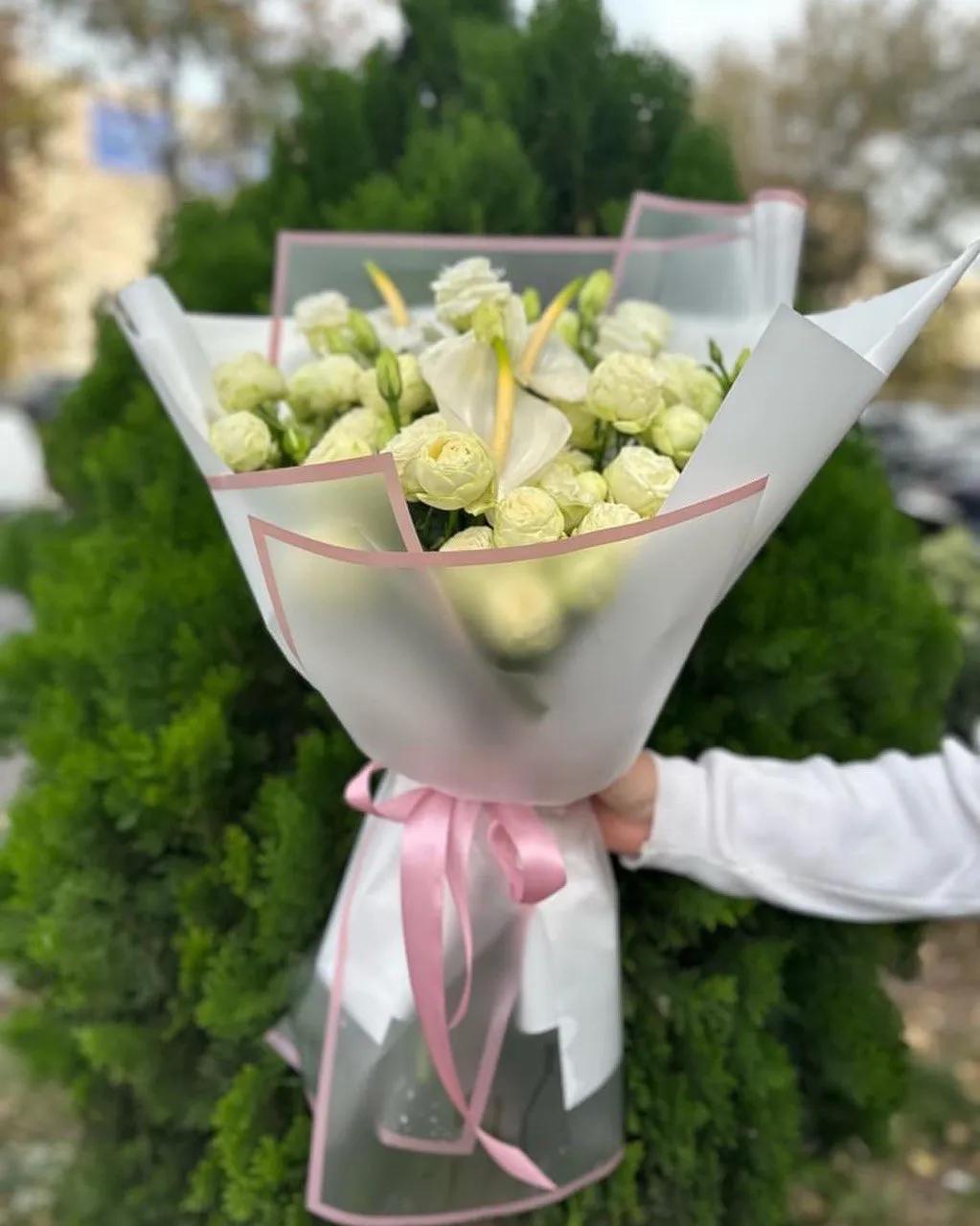 Bunch "Delicacy" | ծաղիկներ, ծաղկեպսակներ, բույսեր - առաքում Երևան
