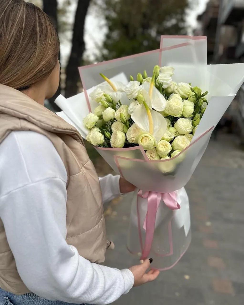 Bunch "Delicacy" | ծաղիկներ, ծաղկեպսակներ, բույսեր Երևան