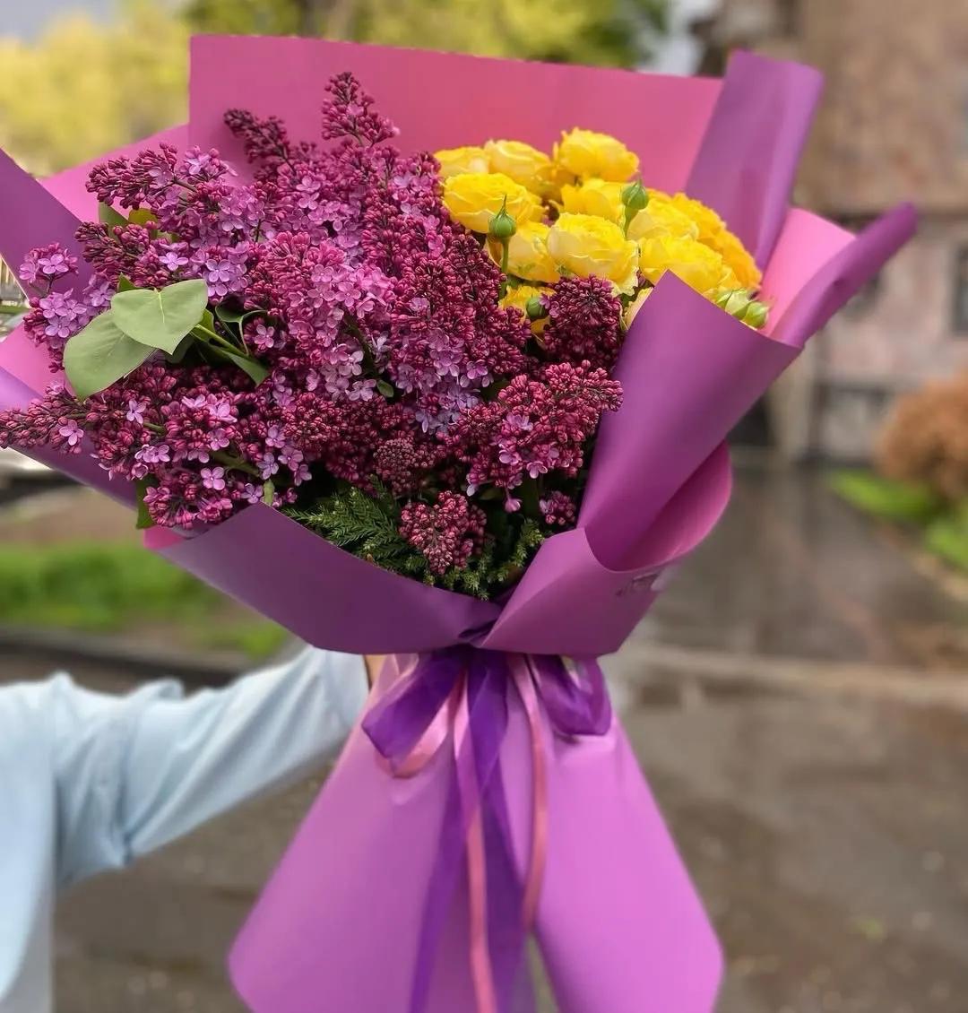 Purple bunch | ծաղիկներ, ծաղկեպսակներ, բույսեր Երևան